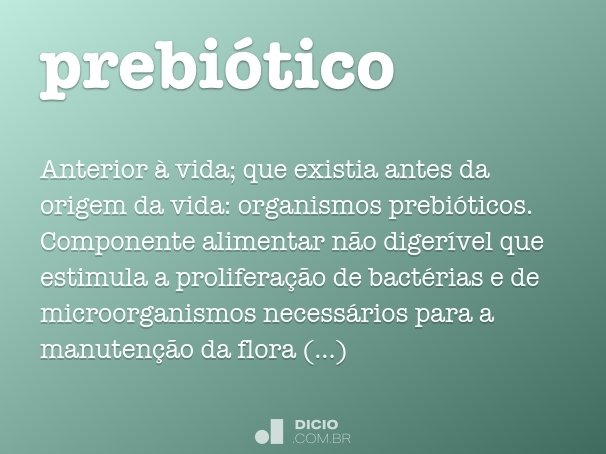 prebiótico