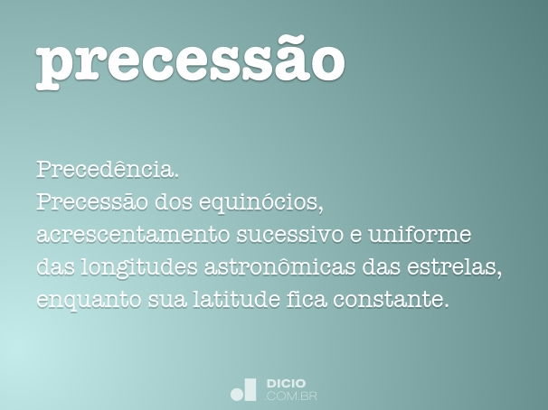 Precessao