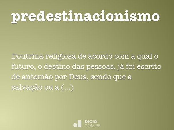predestinacionismo