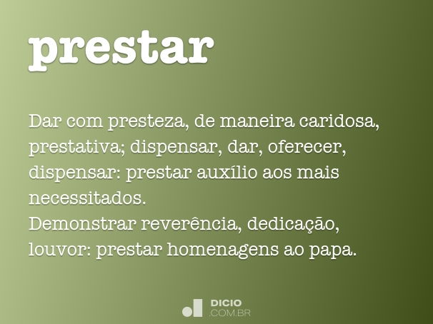 prestar