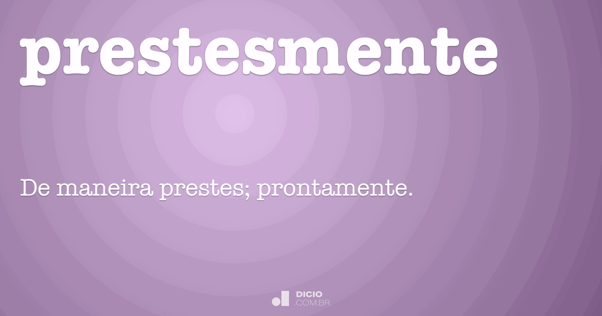 Presumivelmente - Dicio, Dicionário Online de Português