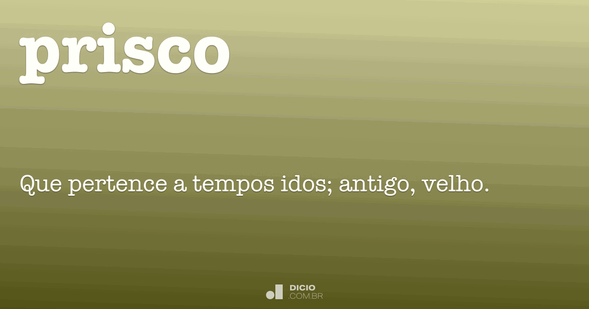 Presco significado