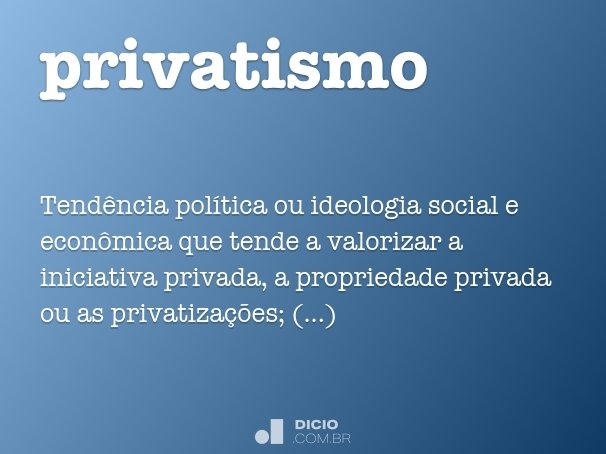 privatismo
