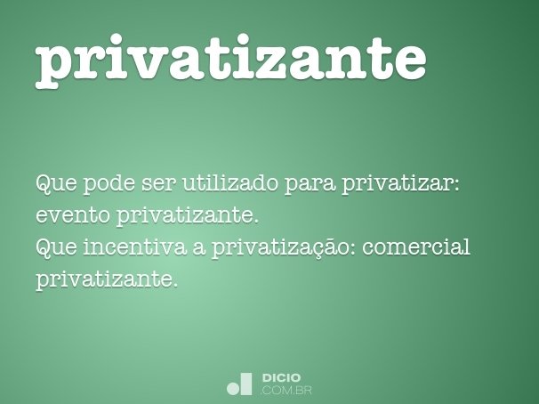 privatizante
