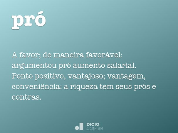 Favor - Dicio, Dicionário Online de Português