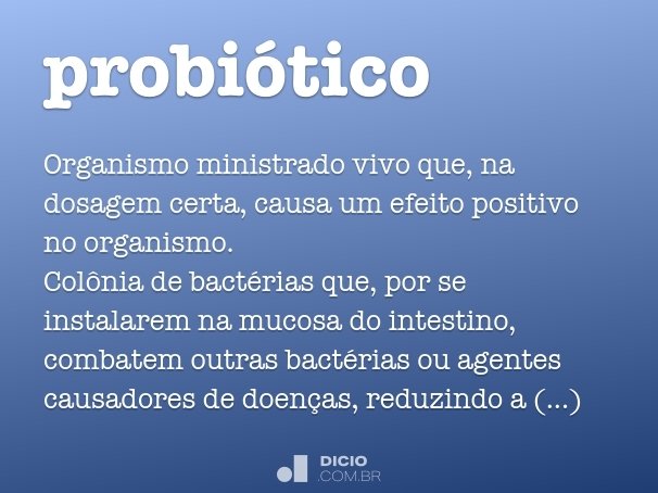 probiótico