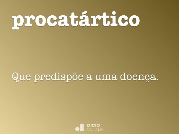 procatártico