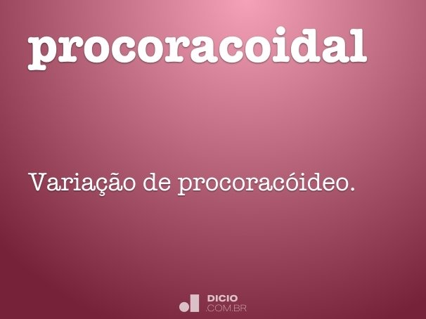 procoracoidal