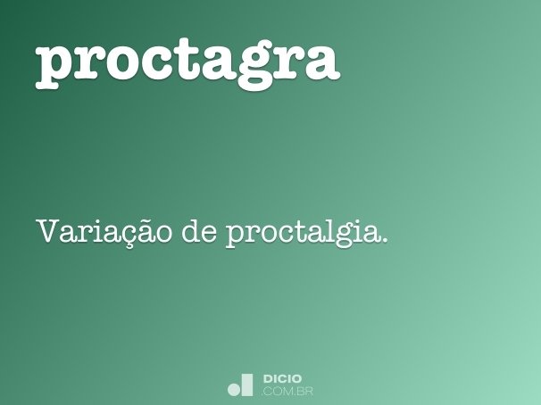 proctagra