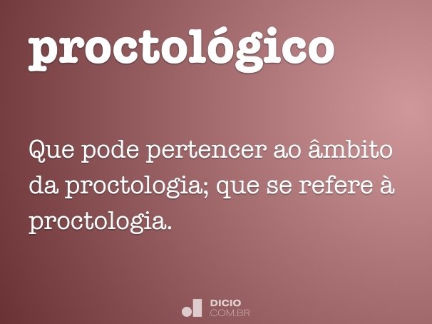 proctológico