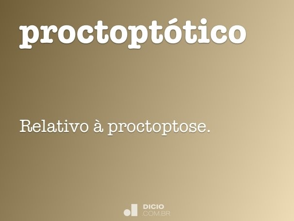 proctoptótico