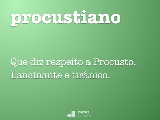 procustiano