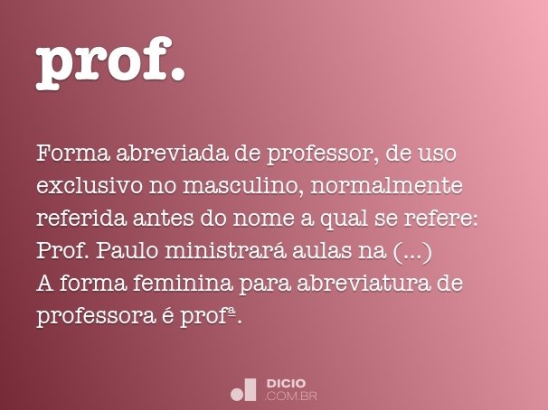 prof.