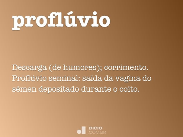 proflúvio