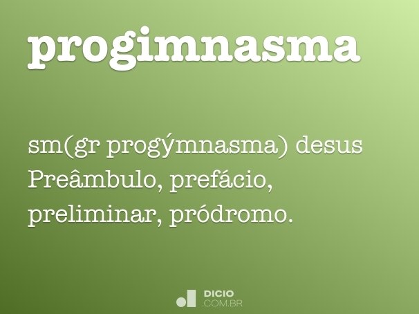 progimnasma