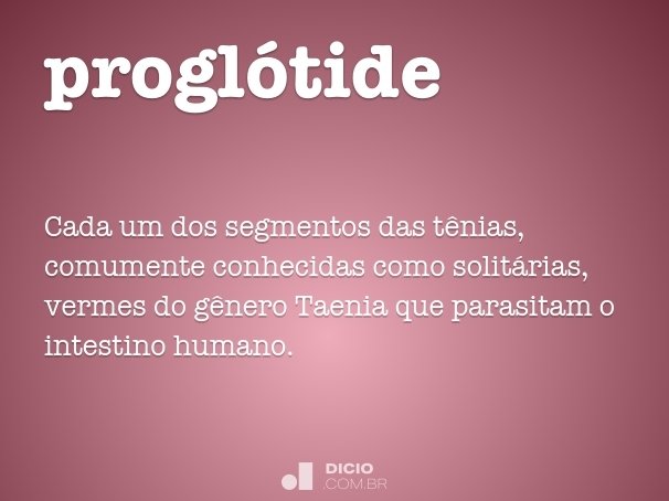 proglótide
