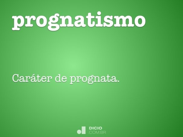 prognatismo