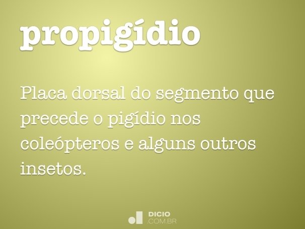propigídio