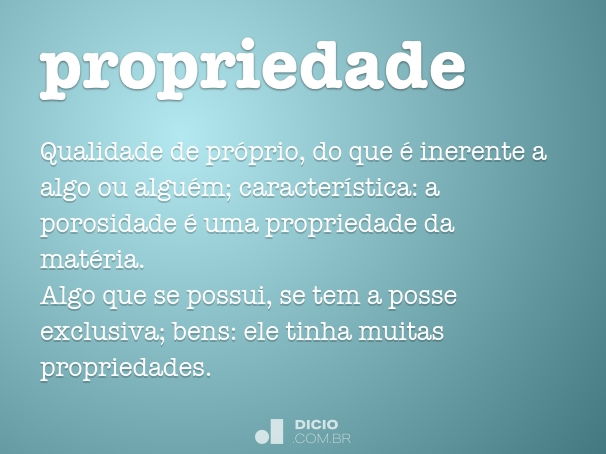 propriedade