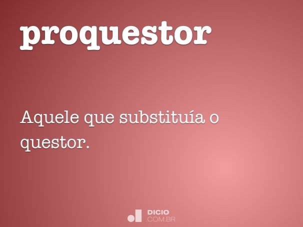 proquestor