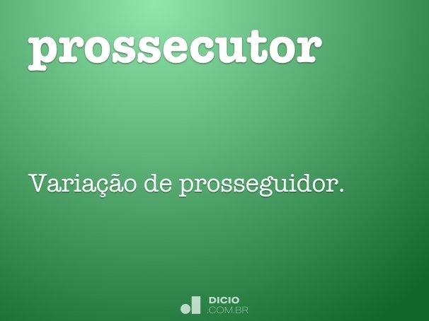 prossecutor