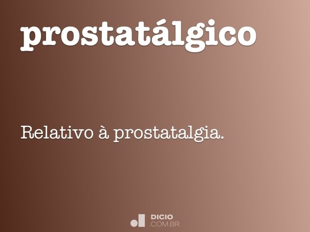 prostatálgico