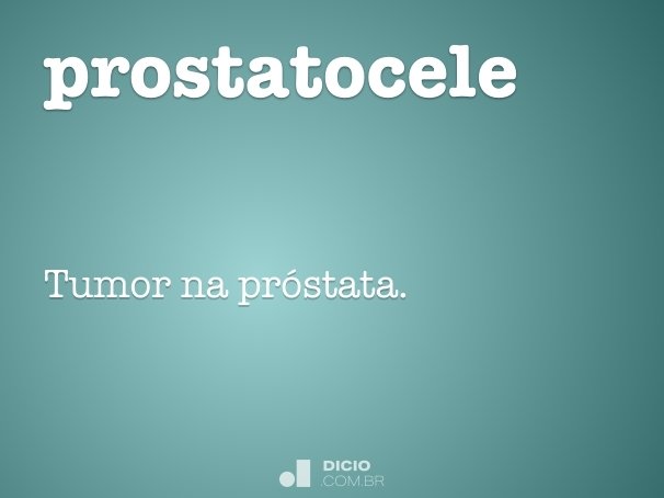 prostatocele