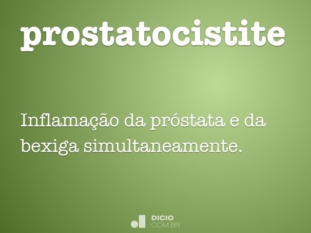 prostatocistite