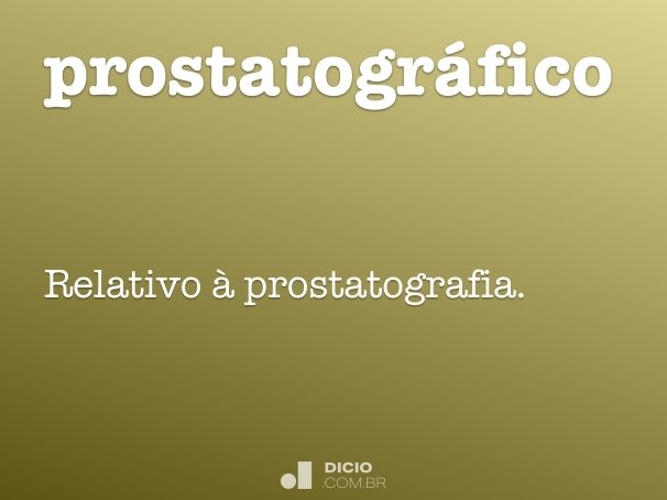 prostatográfico