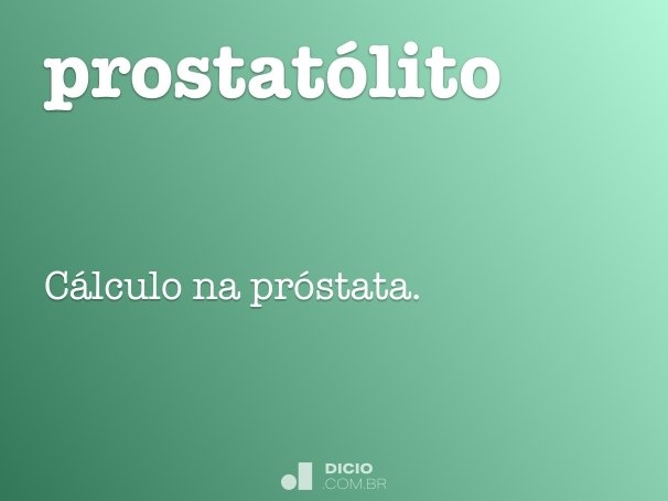 prostatólito