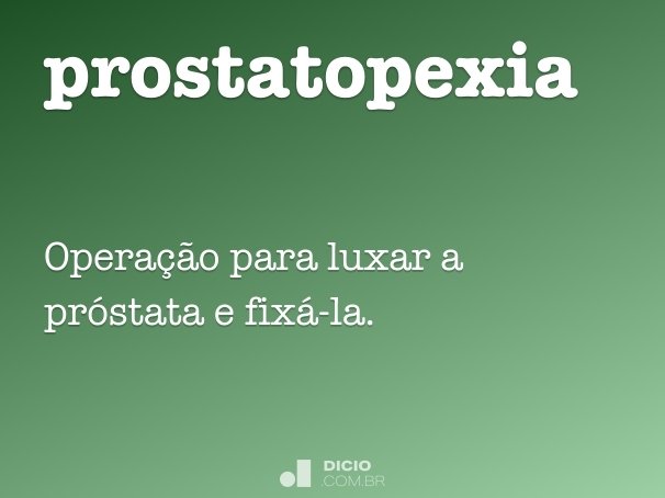 prostatopexia