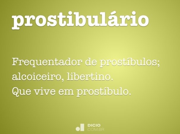 prostibulário