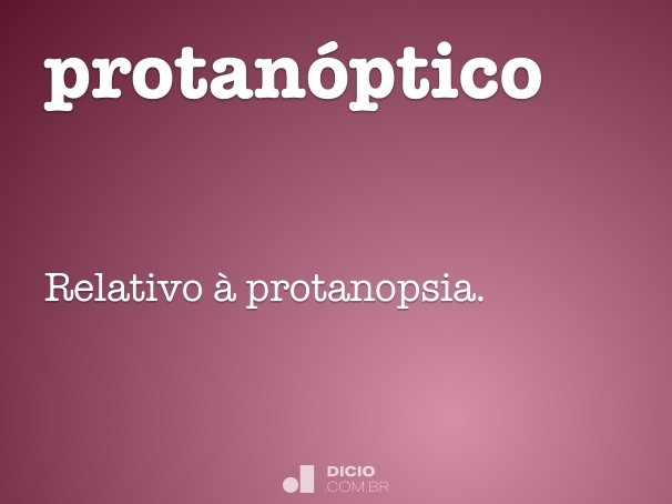 protanóptico