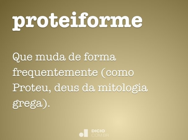 proteiforme