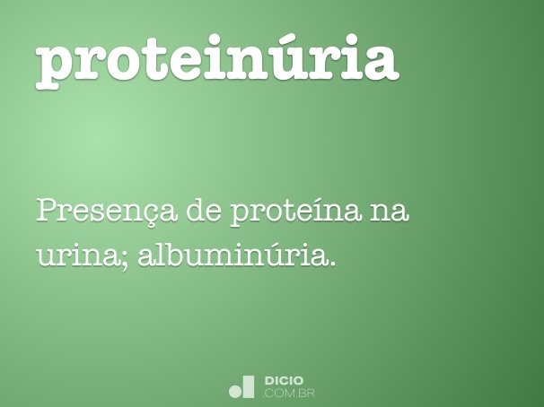 proteinúria