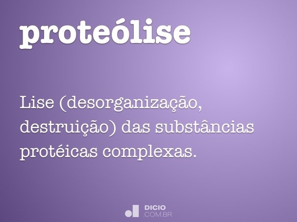 proteólise
