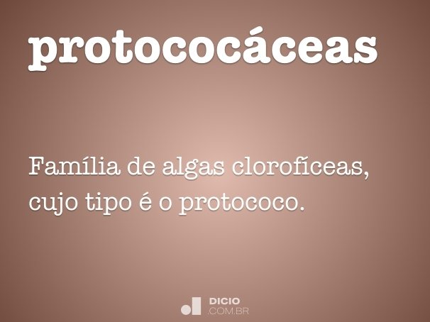 protococáceas