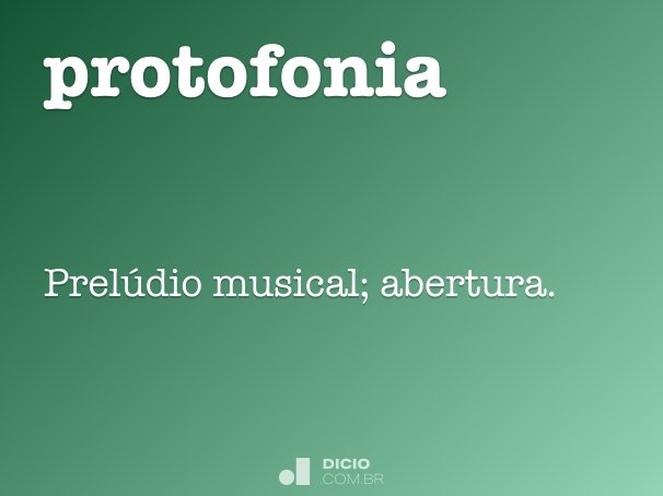 protofonia