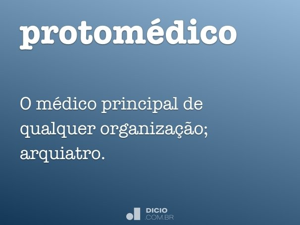protomédico