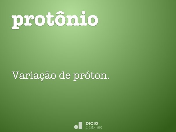 protônio