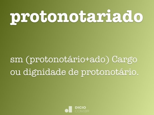 protonotariado