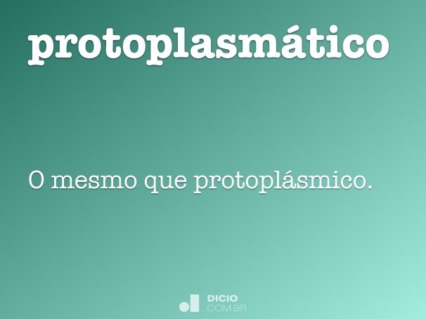 protoplasmático