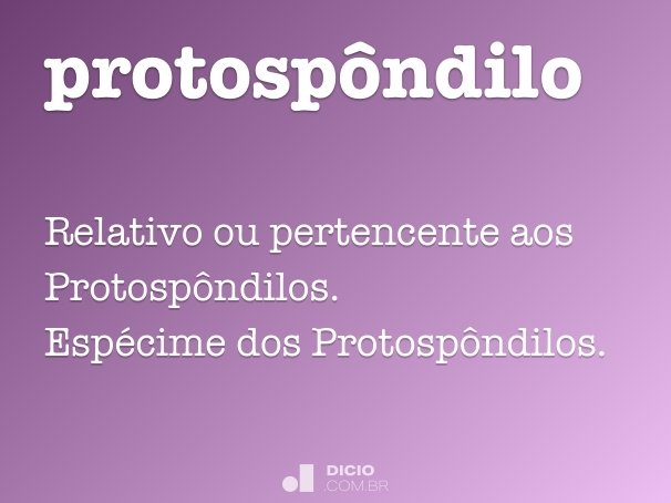 protospôndilo