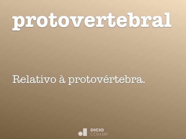 protovertebral