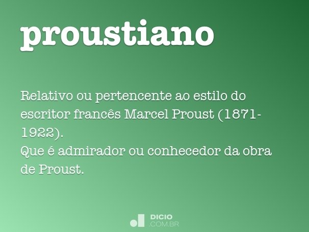 proustiano