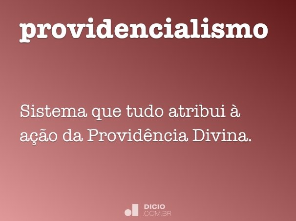 providencialismo