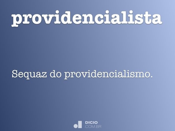 providencialista