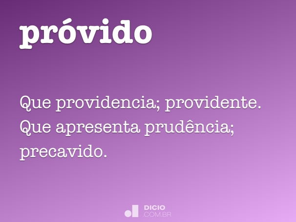 próvido