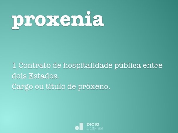 proxenia