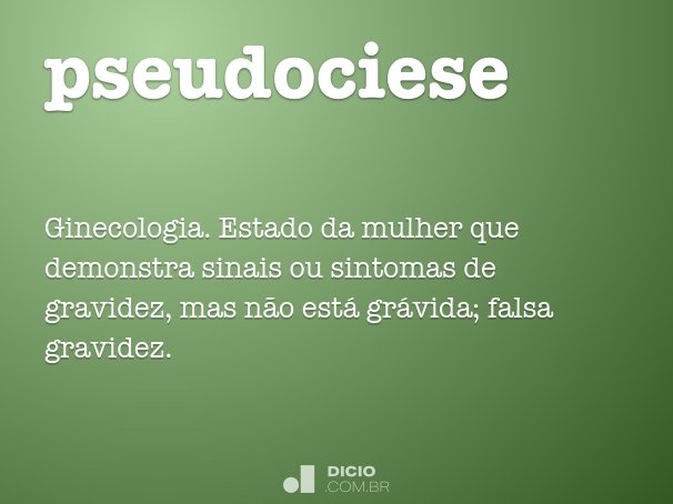 Gravidez - Dicio, Dicionário Online de Português